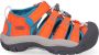 Keen Newport H2 Younger Kids Sandalen Safety Orange Fjord Blue - Thumbnail 1