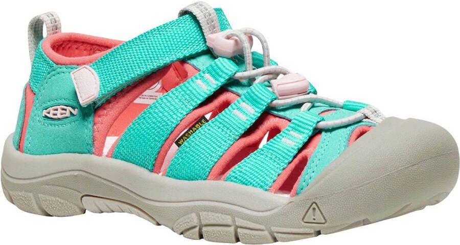 Keen Newport H2 Youth Sandalen Groen Blauw Meisjes