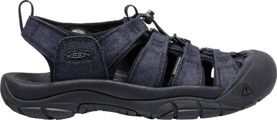 Keen Newport Heren Wandelsandalen Navy Blauw Canvas K1026223