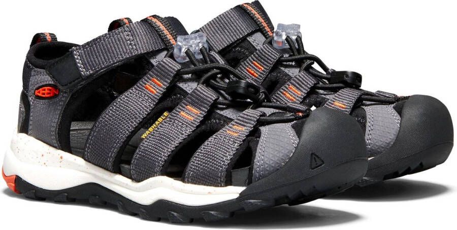 Keen Newport Neo H2 Older Kids' Sandalen Magnet Spicy Orange Grijs Polyester K1018426