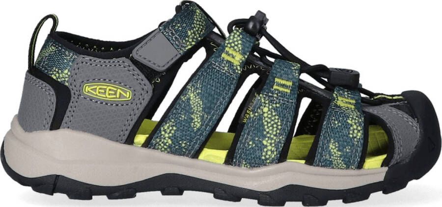 Keen Newport Neo H2 Younger Kids Sandalen Sea Moss Steel Grey