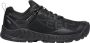 Keen NXIS EVO Heren Wandelschoenen Triple Black Zwart Mesh - Thumbnail 1
