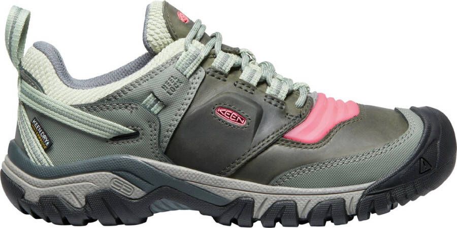 Keen Ridge Flex Dames Wandelschoenen Castor Grey Dubarry Grijs Leer K1024922 - Foto 12