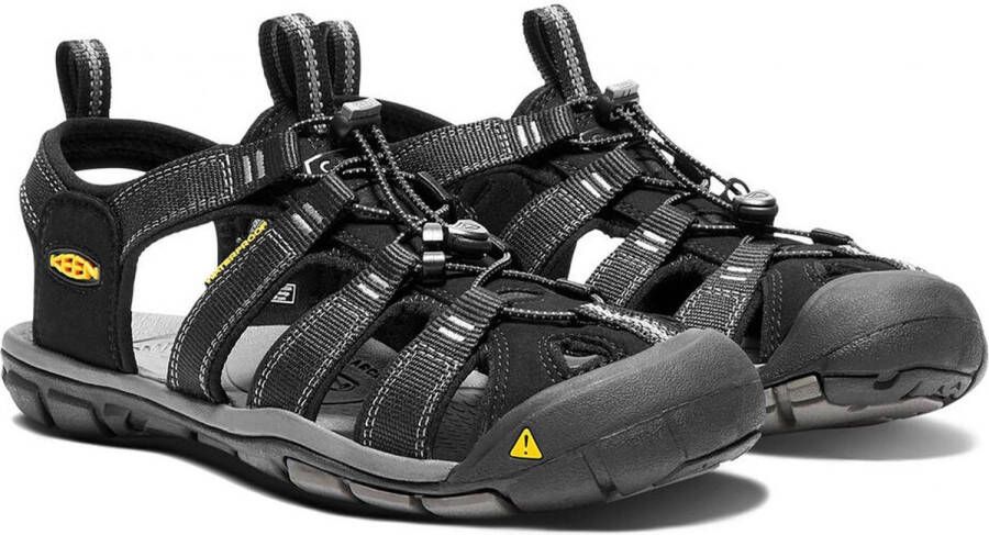 Keen Clearwater CNX Heren Wandelsandalen Black Gargoyle