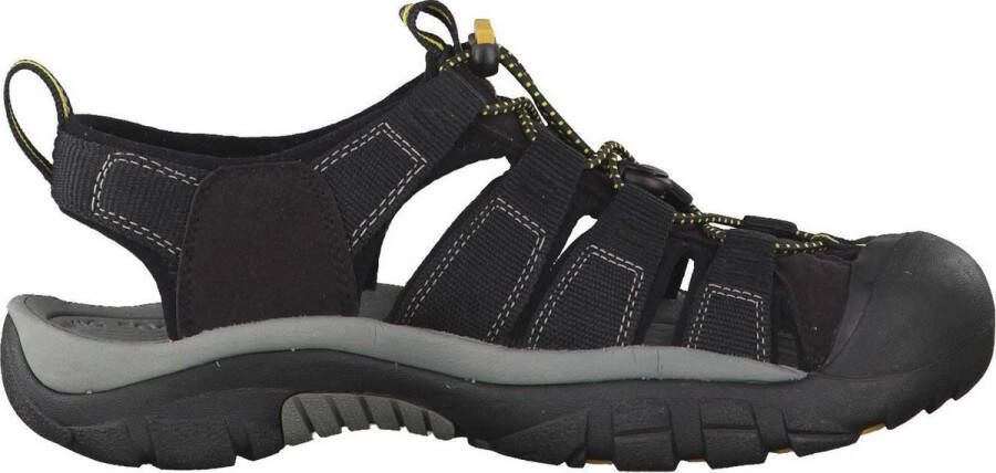 Keen Newport H2 Heren Wandelsandalen Black Zwart Polyester K1001907