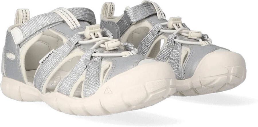 Keen Seacamp II Older Kids Sandalen Silver Star White