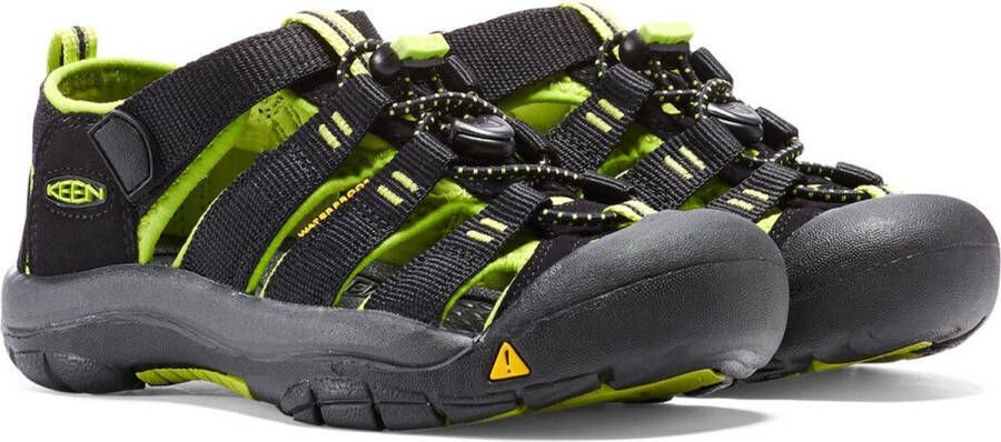 Keen Sandalen UnisexKinderen en volwassenen zwart limegroen