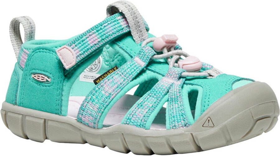 Keen Seacamp Ii Cnx Child Sandalen Groen Blauw Meisjes