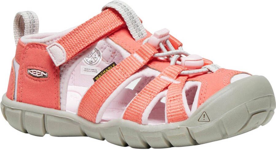 Keen Seacamp Ii Cnx Child Sandalen Oranje Roze Meisjes