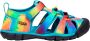 Keen Seacamp II CNX Jeugd Sandalen Vivid Blue Original Tie Dye Kinderen - Thumbnail 9