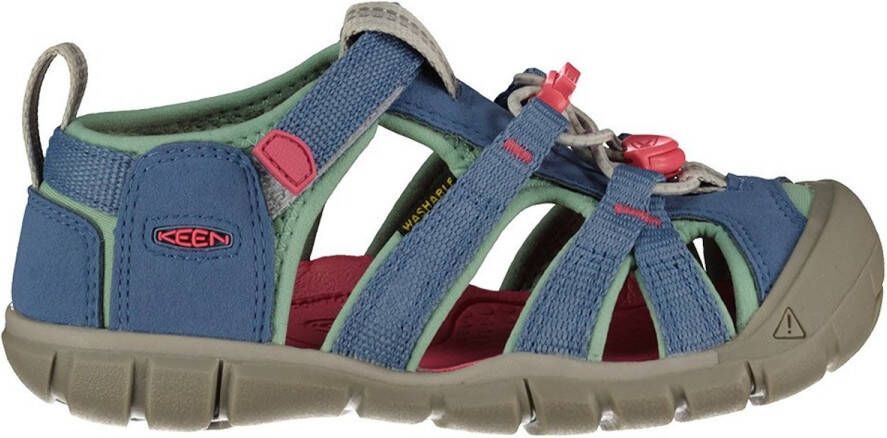 Keen Seacamp II CNX Older Kids Sandalen Coronet Blue Hot Pink