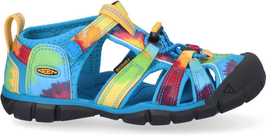 Keen Seacamp II CNX Jeugd Sandalen Vivid Blue Original Tie Dye Kinderen