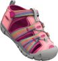 Keen Seacamp II Toddler Sandalen Rainbow Festival Fuchsia - Thumbnail 1