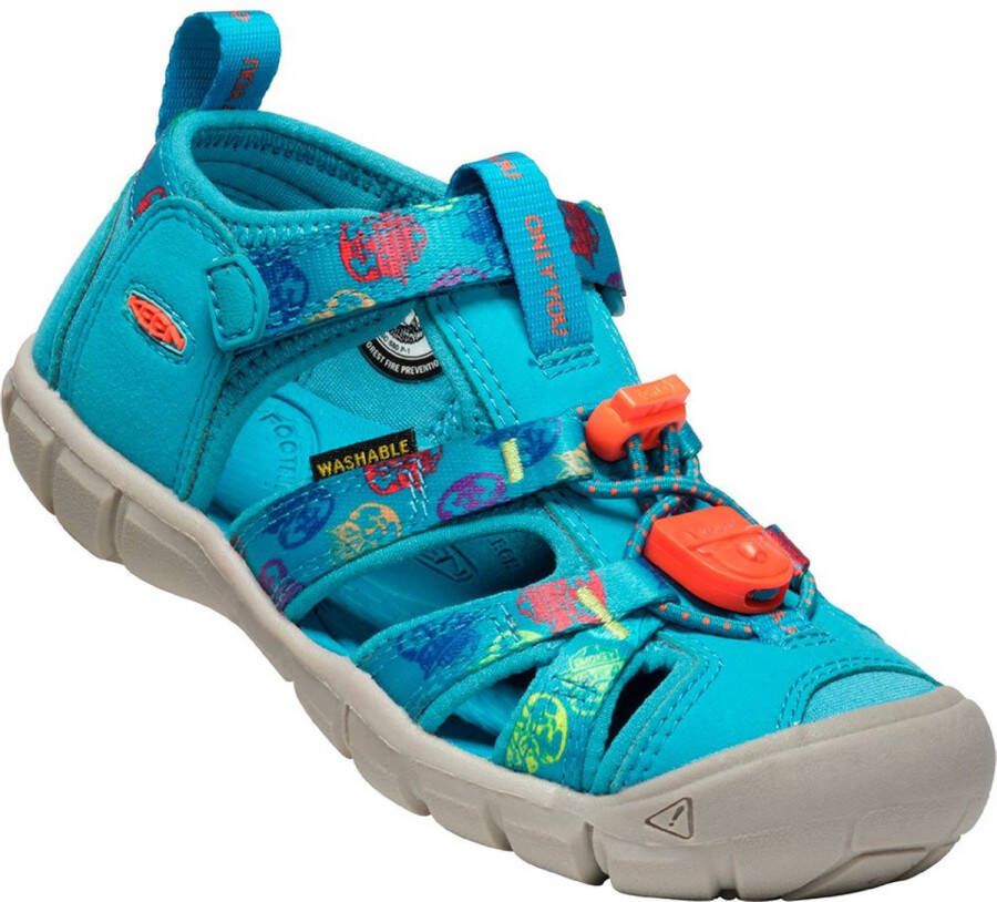 Keen Kids Seacamp II CNX Sandalen maat 11K turkoois