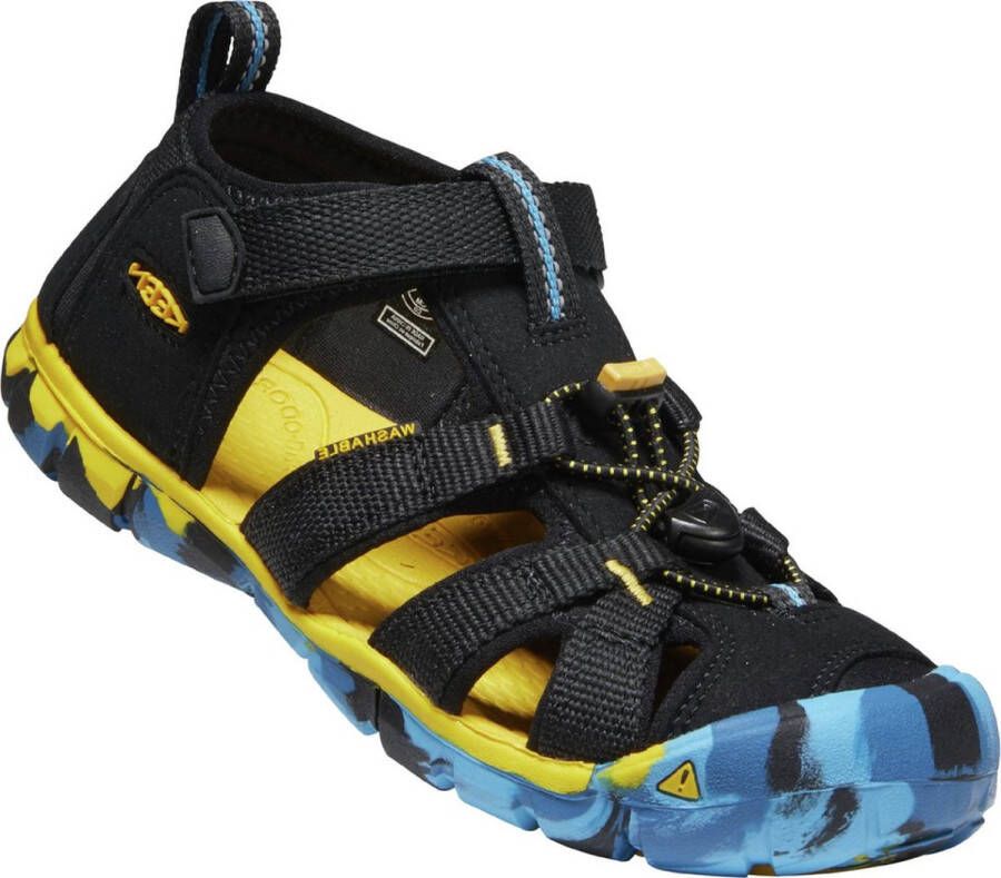 Keen Seacamp II CNX Sandalen Kinderen Black Yellow