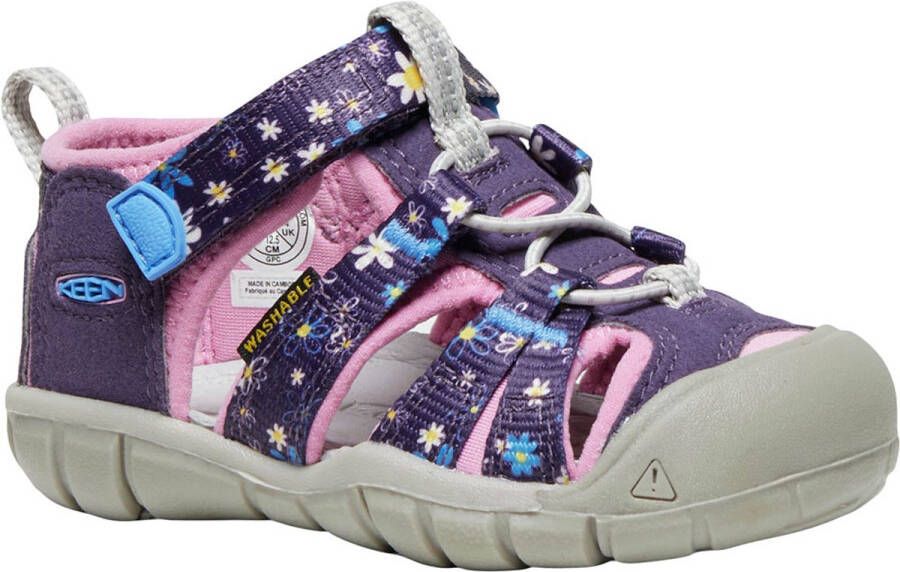Keen Seacamp Ii Cnx Toddler Sandalen Blauw Meisjes