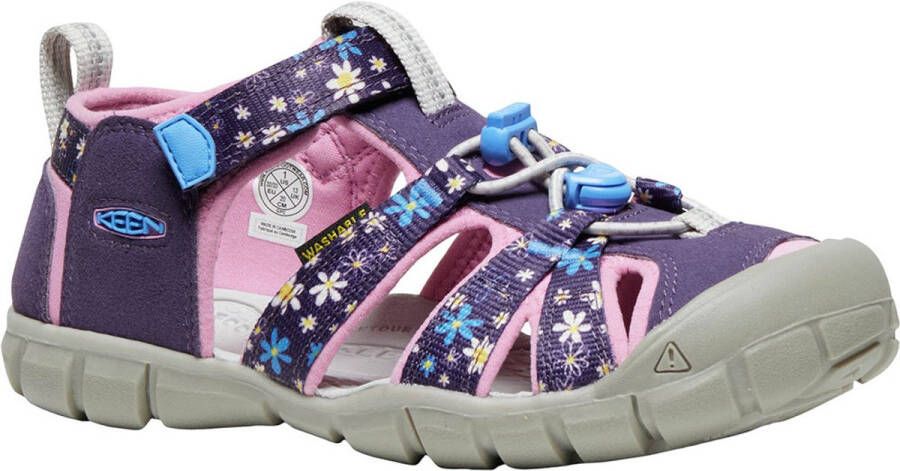 Keen Seacamp Ii Cnx Youth Sandalen Blauw Meisjes