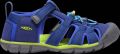 Keen Seacamp II Older Kids Sandalen Blue Depths Chartreuse Blauw Polyester K1022993 - Blauw