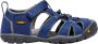 Keen Seacamp II Younger Kids Sandalen Blue Depths Gargoyle Blauw Polyester K1010088 - Thumbnail 25