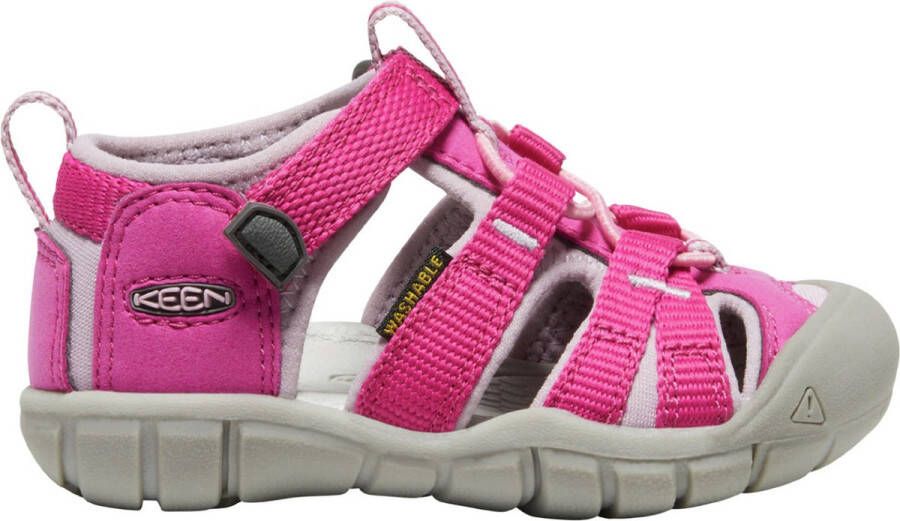 Keen Seacamp II Toddlers Sandalen Very Berry Dawn Pink Roze Polyester