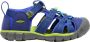 Keen Seacamp II Younger Kids Sandalen Blue Depths Chartreuse Blauw Polyester K1022978 - Thumbnail 1