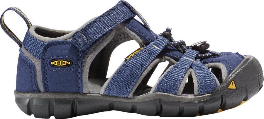 Keen Seacamp II Younger Kids Sandalen Blue Depths Gargoyle Blauw Polyester K1010088