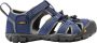 Keen Seacamp II Younger Kids Sandalen Blue Depths Gargoyle Blauw Polyester K1010088 - Thumbnail 1