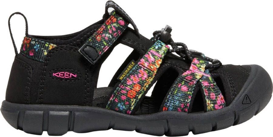 Keen Seacamp II Younger Kids Sandalen Ibis Rose Black Zwart Polyester K1026315