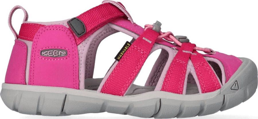 Keen Seacamp II Younger Kids Sandalen Very Berry Dawn Pink Roze Polyester