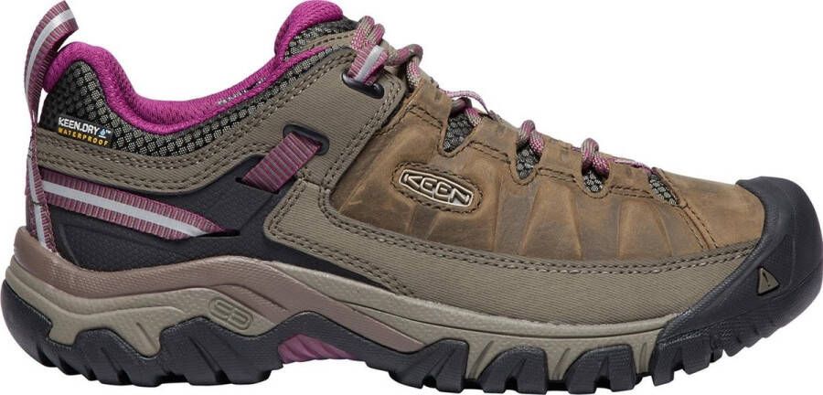 Keen Targhee III Dames Wandelschoenen Weiss Boysenberry Bruin Leer