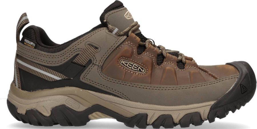 Keen Targhee III Heren Wandelschoenen Bungee Cord Black Grijs Leer K1017783