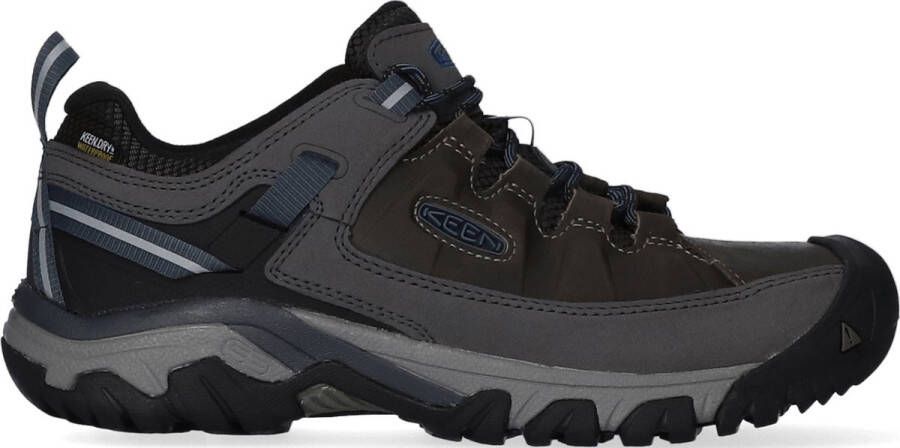 Keen Targhee III Heren Wandelschoenen Steel Grey Captains Blue Grijs Leer