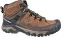 Keen Targhee III Mid Heren Wandelschoenen Bungee Cord Black Bruin Leer K1017786 - Thumbnail 1