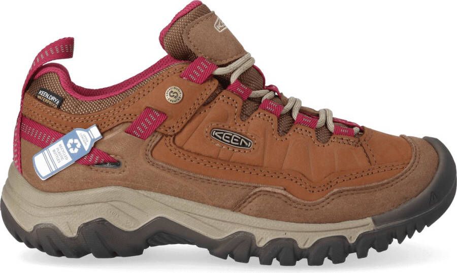 Keen Targhee IV Dames Wandelschoenen Bison Beaujolais