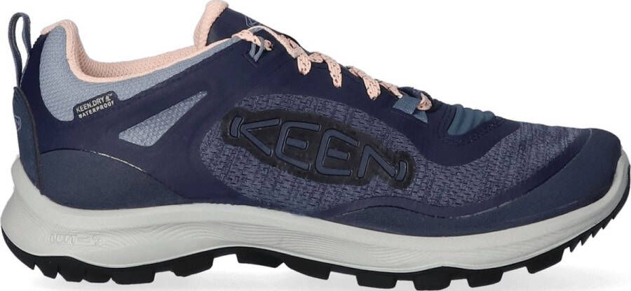 Keen Terradora Flex Dames Wandelschoenen Vintage Indigo Peachy