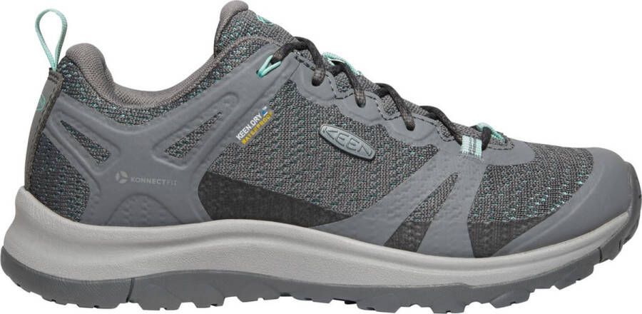 Keen Terradora II Dames Wandelschoenen Steel Grey Ocean Wave Grijs Mesh