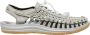 Keen Uneek Dames Sandalen Drizzle Star White Grijs Polyester K1026345 - Thumbnail 1