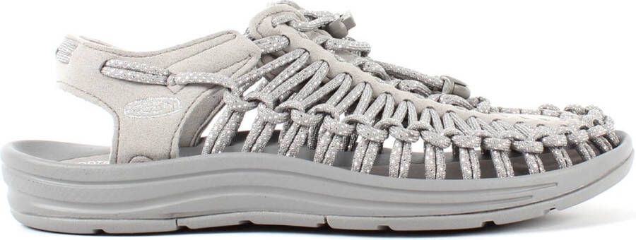 Keen Uneek Dames Sandalen Silver Drizzle Grijs Polyester