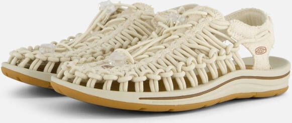 Keen Uneek Dames Sandalen White Cap Cornstalk