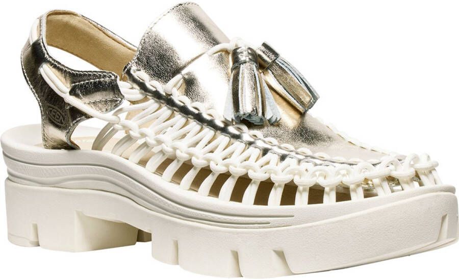 Keen Uneek Tasse Sandalen Zilver 1 2 Vrouw