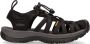 Keen Whisper Dames Wandelsandalen Black Magnet Zwart Polyester K1018227 - Thumbnail 1