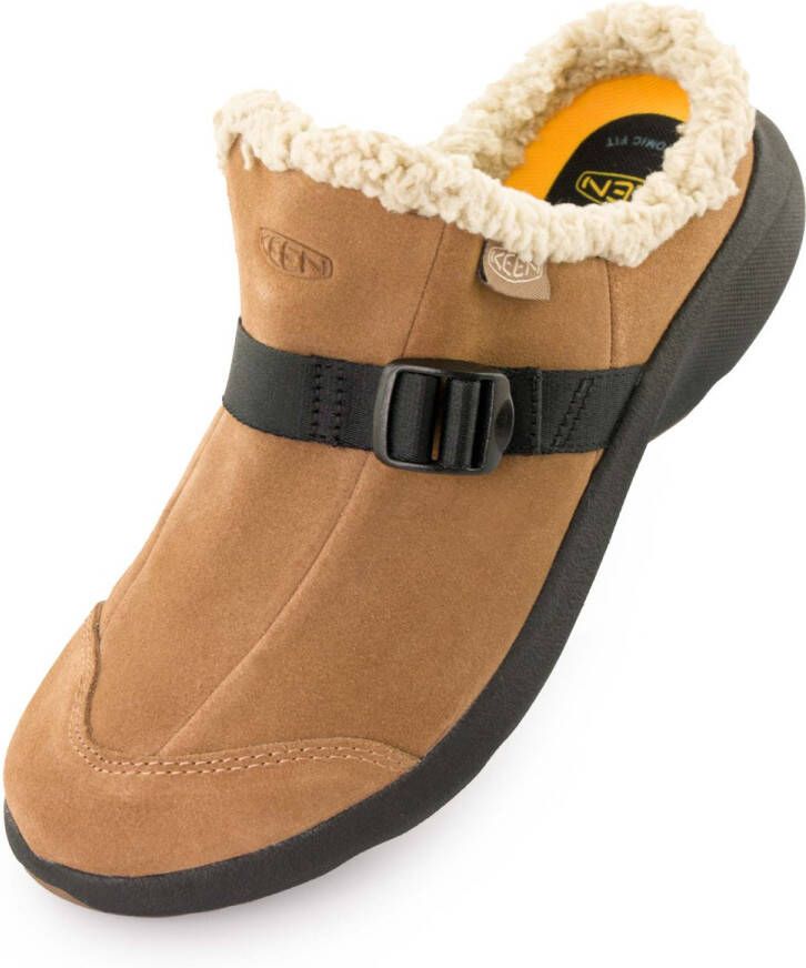 Keen Instapper Hood Clog Toasted Coconut Black