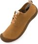 Keen Women's Mosey Derby Leather Sneakers beige bruin - Thumbnail 1