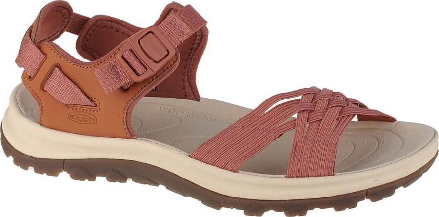 Keen Damen Wanderschuhe Damensandalen Terradora II Strappy Open Toe Redwood Pheasant 1376572 Orange - Foto 2