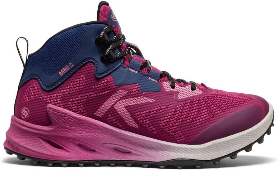 Keen Zionic NXT Mid Dames Wandelschoenen Beaujolais Pink Lemonade