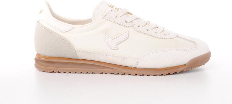 KEH NOO dames sneaker Moustique suède en nylon beige