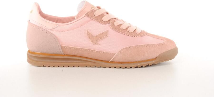 KEH NOO dames sneaker Moustique suèden en nylon roze