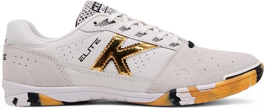 Kelme Elite Zaalschoenen Wit Man