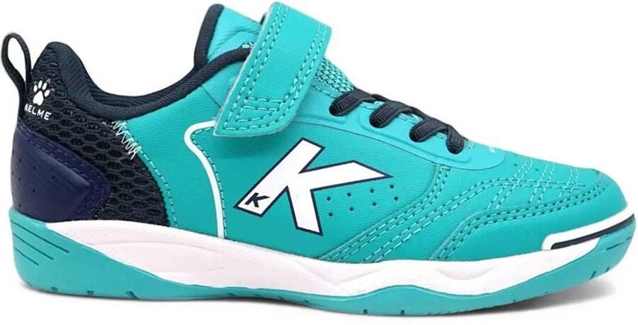 Kelme Goleiro Elastic In Zaalschoenen Blauw Kinderen