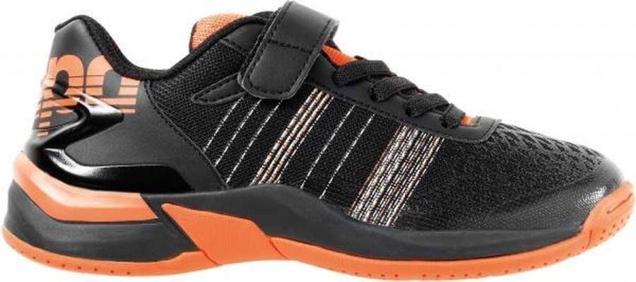 Kempa Attack Contender Velcro kinderen zwart oranje